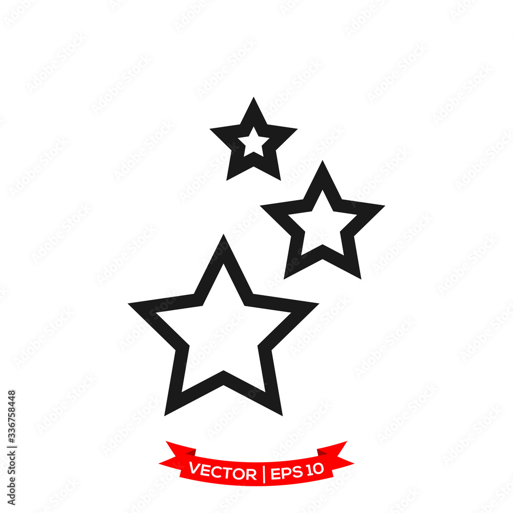 star icon in trendy flat style, star symbol star icon in trendy flat style, star symbol