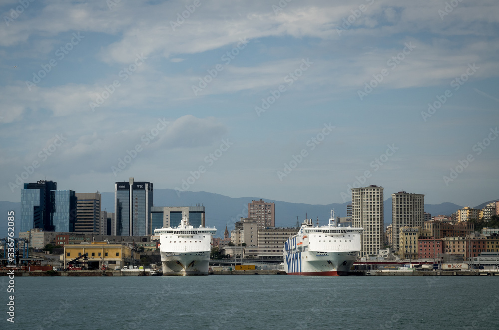 Obraz premium Genova porto