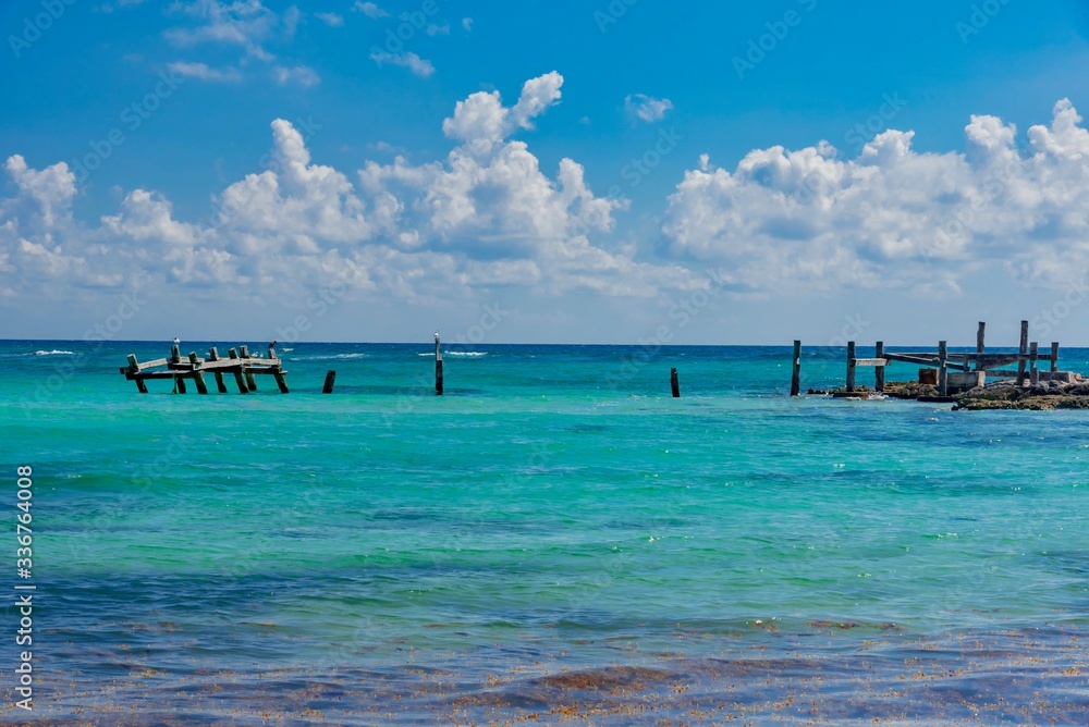 Caribbean colors in Mexico's Yucatan Peninsula