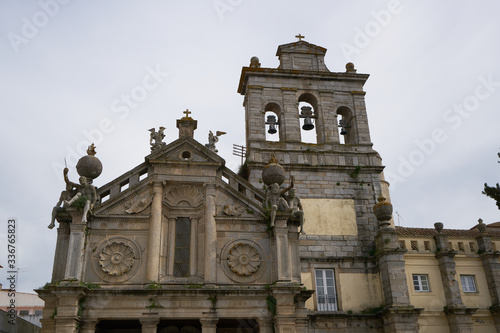 Evora church Sao Francisco Saint Francis in Alentejo, Portugal © Luis