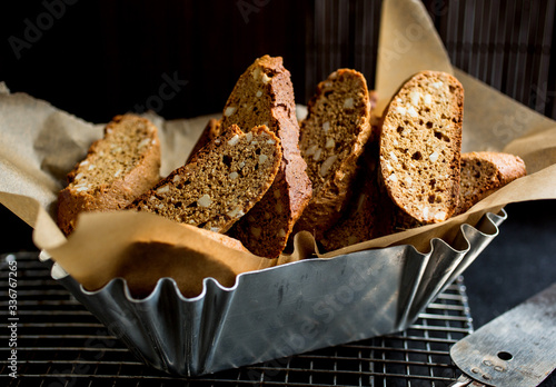 Gluten free almond†biscotti