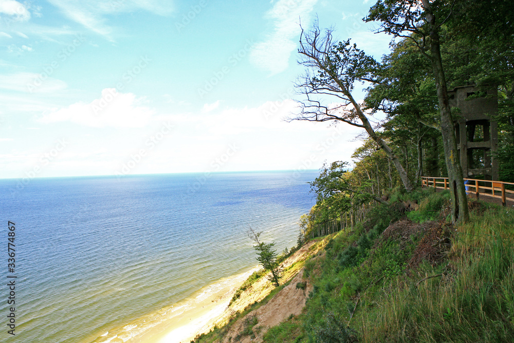 polskie wybrzeże klifowe nad Bałtykiem polskie wybrzeże klifowe nad Bałtykiem
