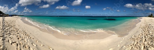 panoramic Caribbean island Anguilla