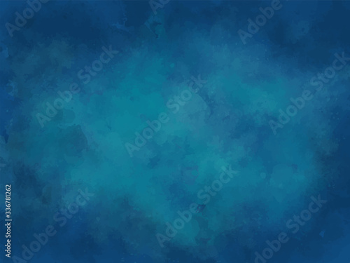 Abstract Fresco & Watercolor Backgrounds inspired by Pantone 2020 Color of the Year: Classic Blue