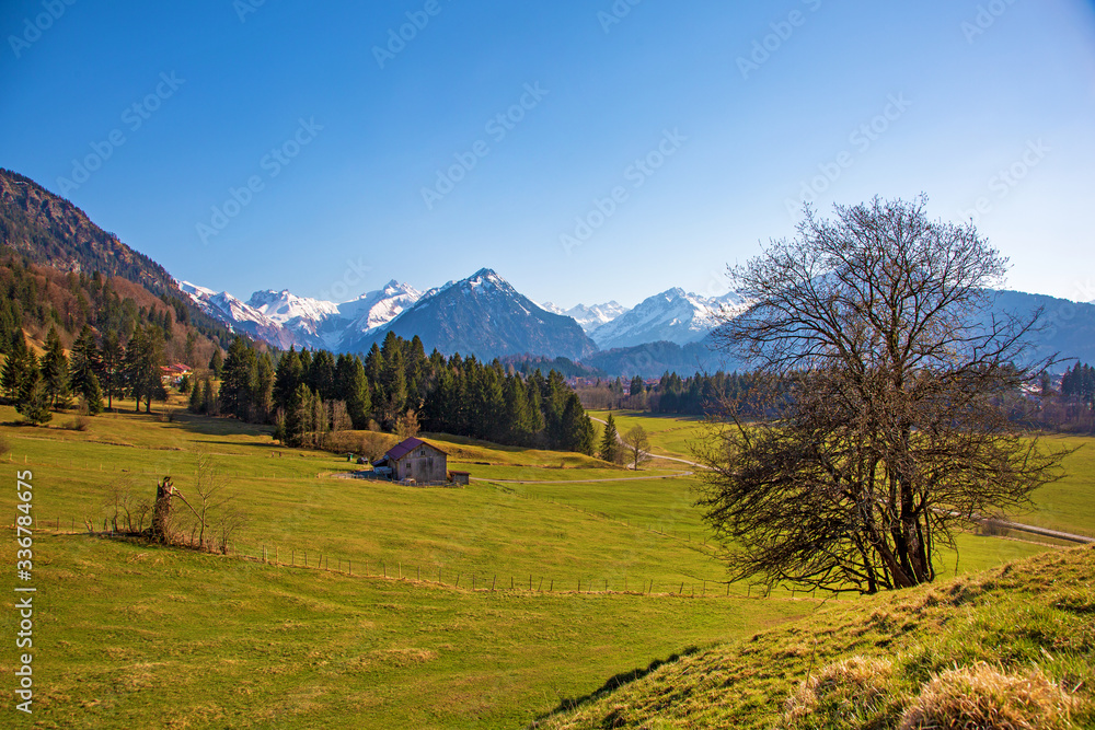 Oberstdorf - Rubi - Frühling - Alpen - Panorama