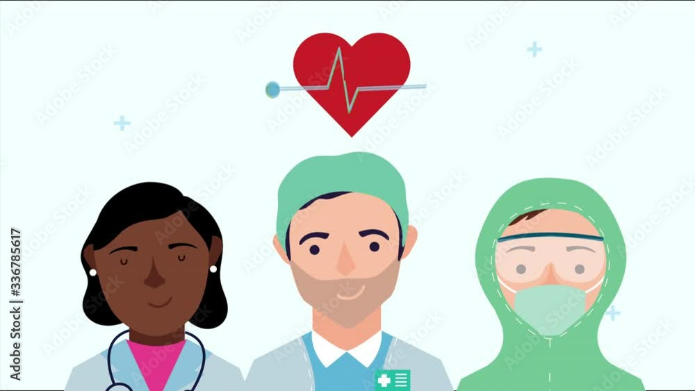 doctors staff characters animation doctors staff characters animation