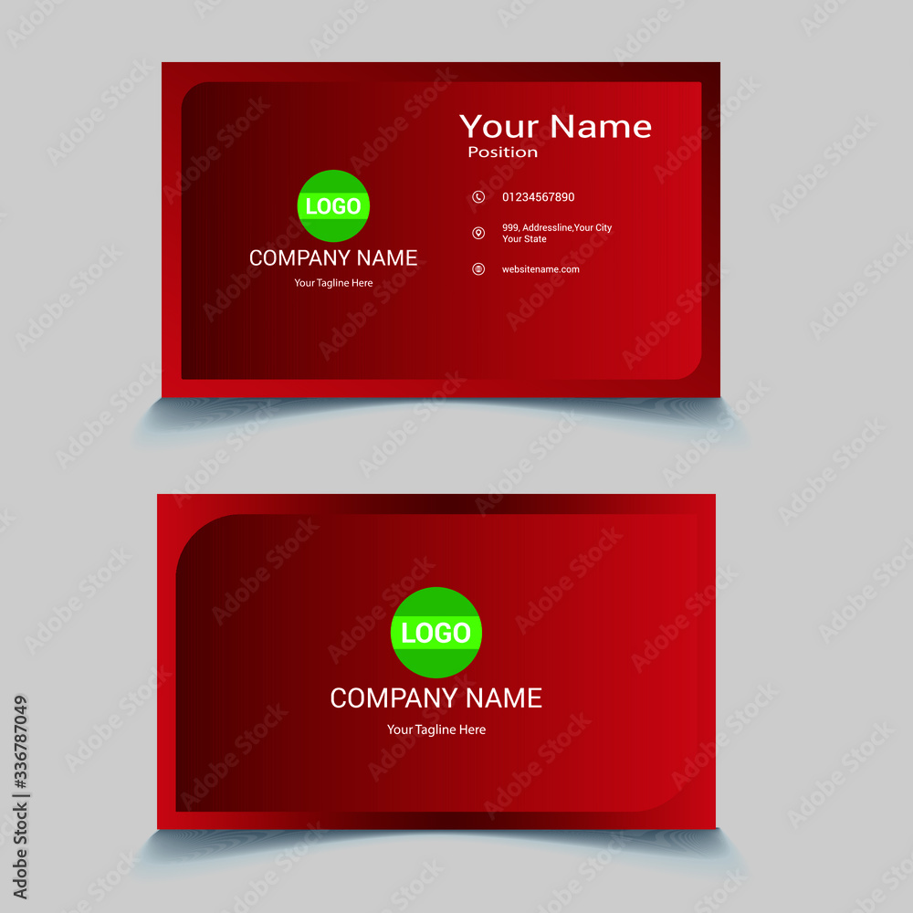 Print-ready Modern presentation card. Vector business card template. Visiting card for business and personal use. Vector illustration design.
Print-ready Modern presentation card. Vector business card template. Visiting card for business and personal use. Vector illustration design.