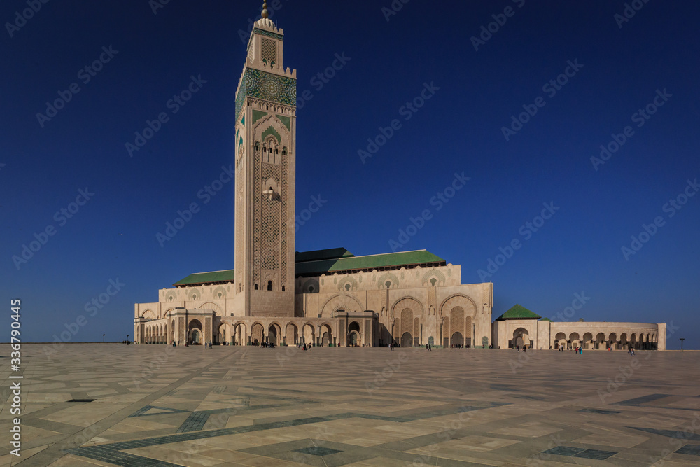 Hassan II Moschee in Casablanca Marokko