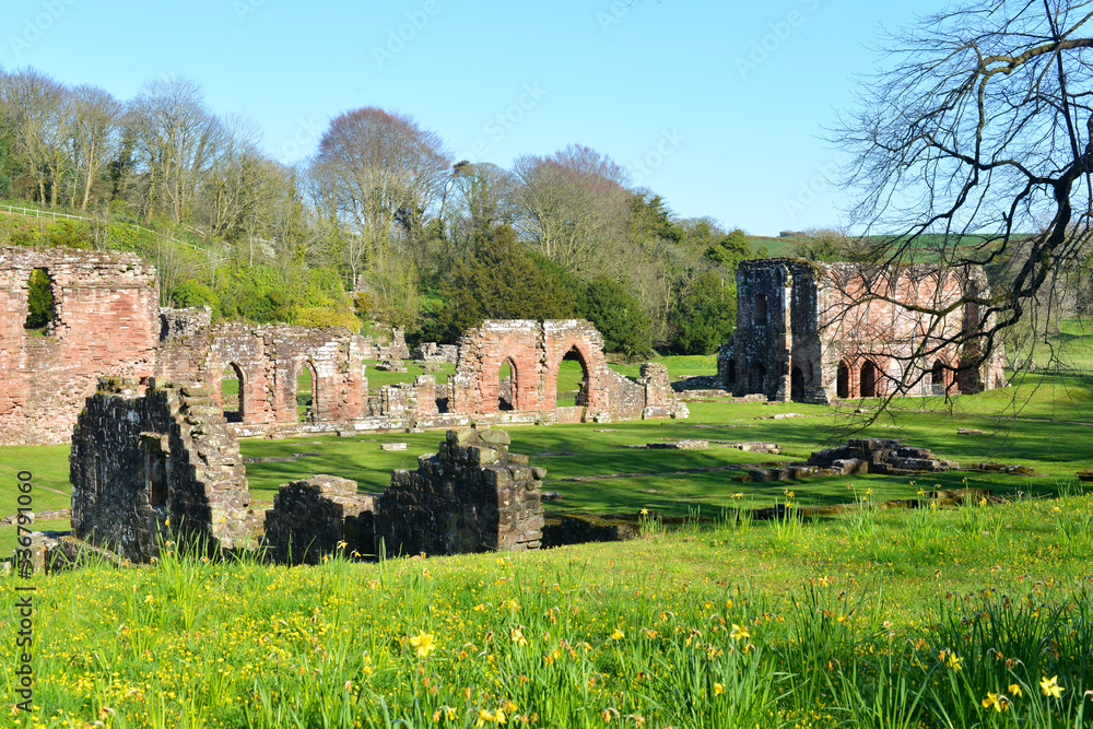 Furness Abbey in Barrow in Furness