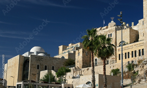 Buildings in Old Town of Jerusalem, Israel