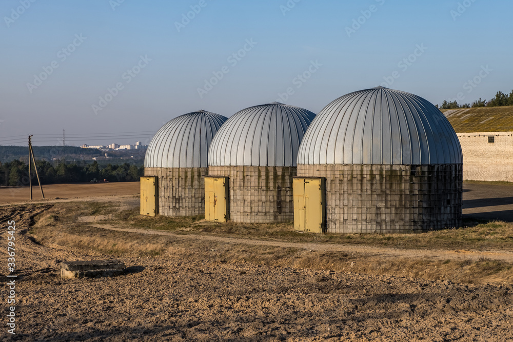 agro-processing and manufacturing plant for processing and silver silos for drying cleaning and storage of chemical fertilizer warehouse