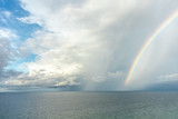 Rainbow over Gulf of Mexico