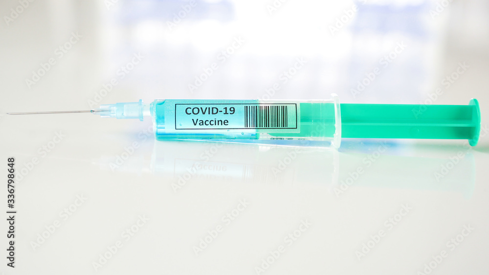 A Covid-19 vaccine or coronavirus vaccine A Covid-19 vaccine or coronavirus vaccine