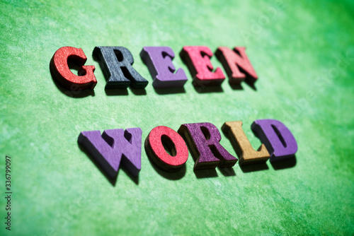 Green world text