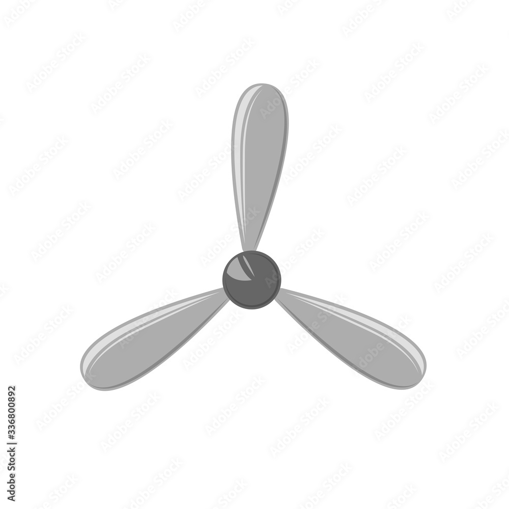 Aviation propeller vector illustration. Simple airscrew picture Aviation propeller vector illustration. Simple airscrew picture