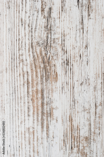 worn white wood background with grain