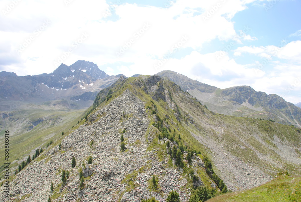 Fototapeta premium Berg in den Alpen