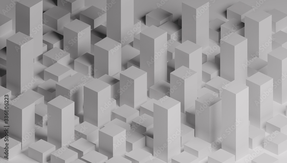 abstract 3d illustration of group of rectangles and cubes. white background isolated. Ideal modern futuristic design for banners, covers, brochures, billboards abstract 3d illustration of group of rectangles and cubes. white background isolated. Ideal modern futuristic design for banners, covers, brochures, billboards