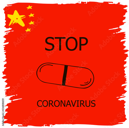 Coronavirus precaution. Coronavirus in China. Novel coronavirus (2019-nCoV)