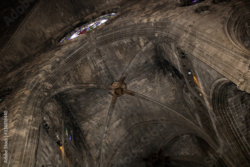 Ceiling of an old church