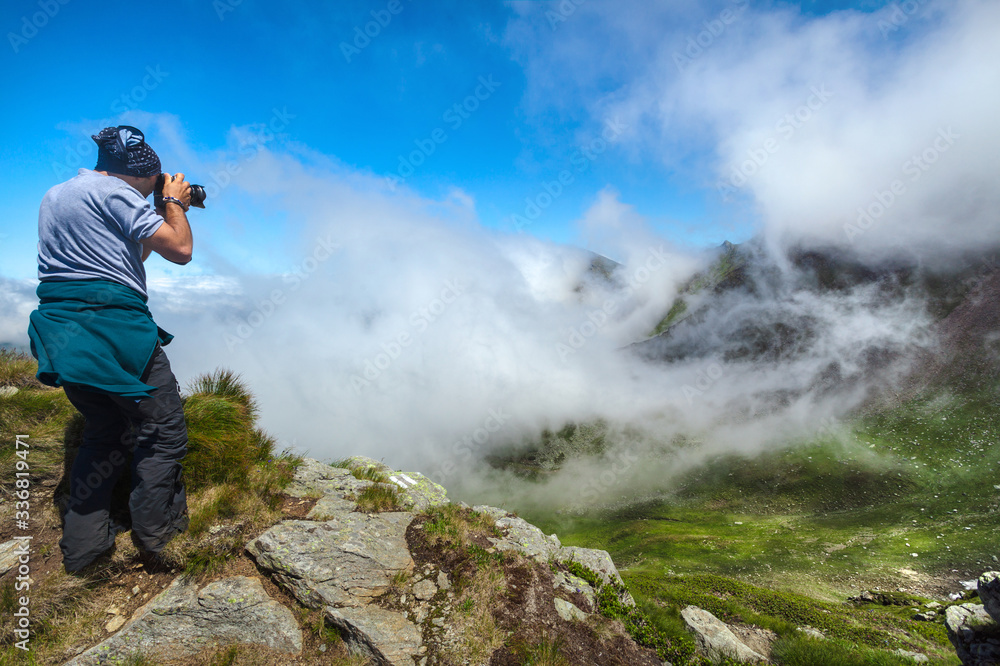 Exploring the mountains of Romania, epic landscapes and low clouds ahead Exploring the mountains of Romania, epic landscapes and low clouds ahead