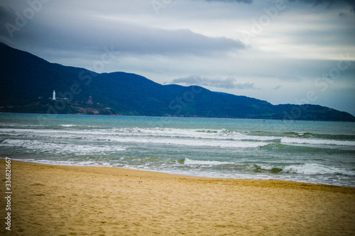 Sandy shore of an Asian warm beach by the sea © ShutterKot