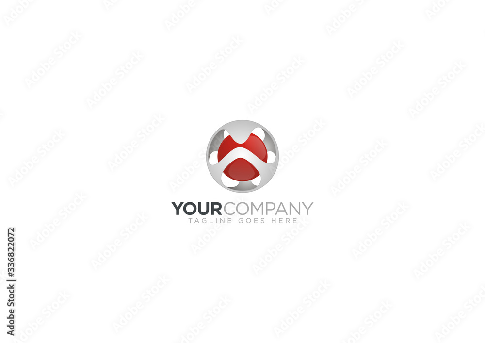 Vector Logo Design Abstract 3d Concept Editable Vector Logo Design Abstract 3d Concept Editable