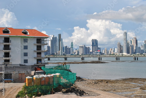 View of the Modern Panama City