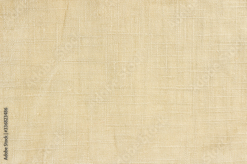 Texture of linen fabric material