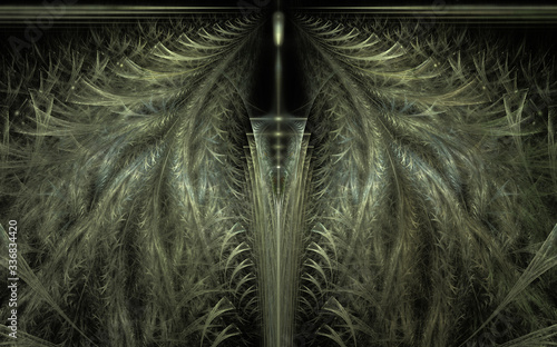 Dark enigmatic background