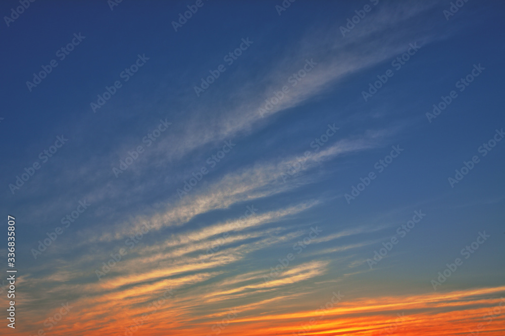 Sunset Clouds at Herring Cove Cape Cod Massachusetts