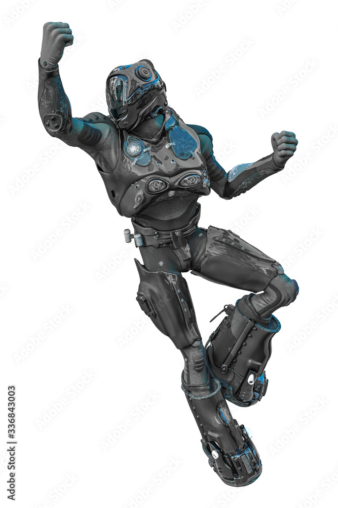 astronaut in black exo suit exploring around astronaut in black exo suit exploring around