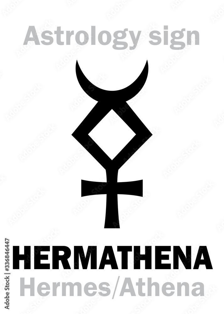 Astrology Alphabet: HERMATHENA (Hermes+Athena), Local Ancient Greek ...
