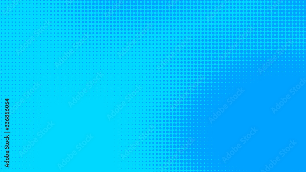 Dots halftone blue color pattern gradient texture with technology digital background. Dots pop art comics with summer background. Dots halftone blue color pattern gradient texture with technology digital background. Dots pop art comics with summer background.