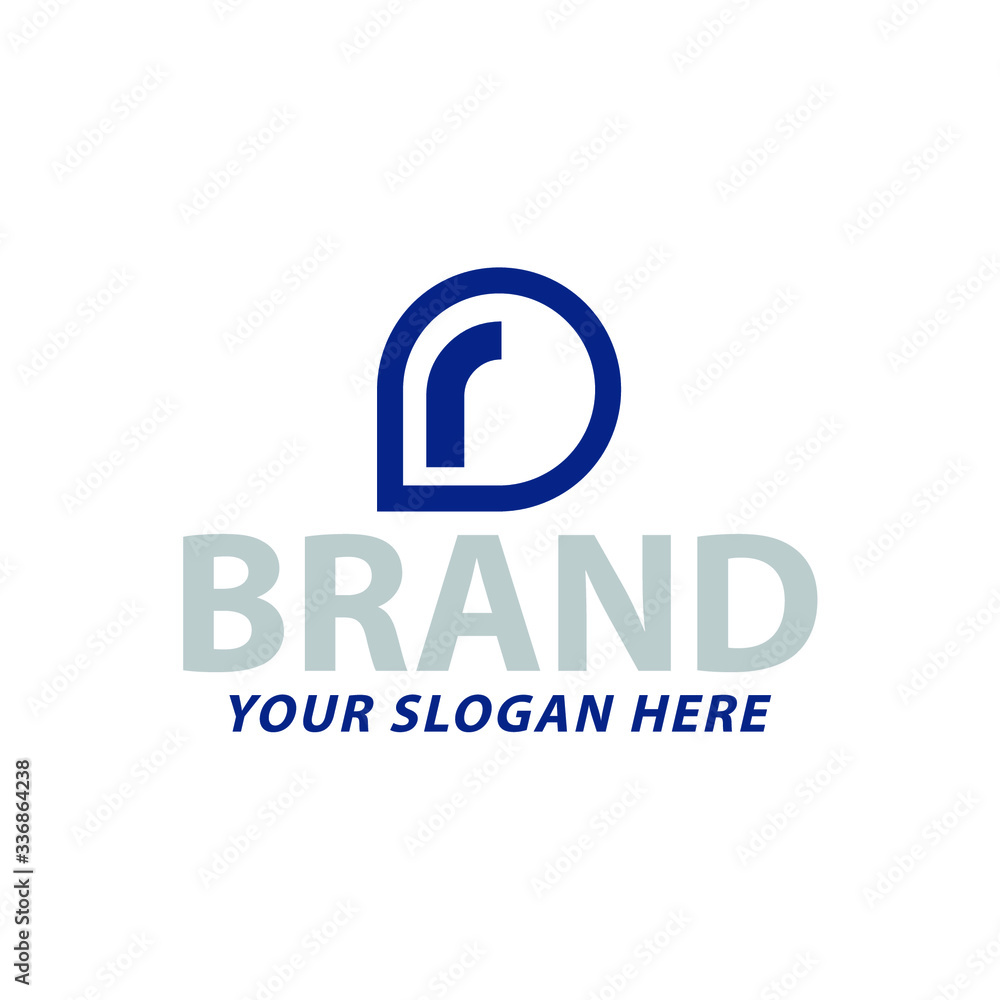 creative letter r logo design, vector creative letter r logo design, vector