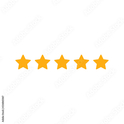 5 stars rating  customer reference icon  5 stars cliparts