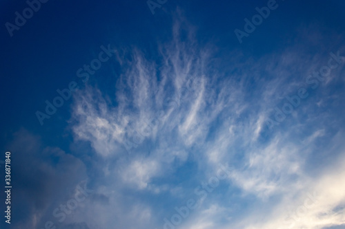 clouds in the sky