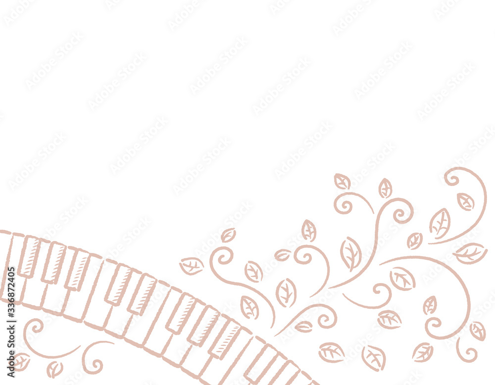 ピアノのイラストを使ったカフェ風の背景素材 Stock Vector Adobe Stock ピアノのイラストを使ったカフェ風の背景素材 Stock Vector Adobe Stock