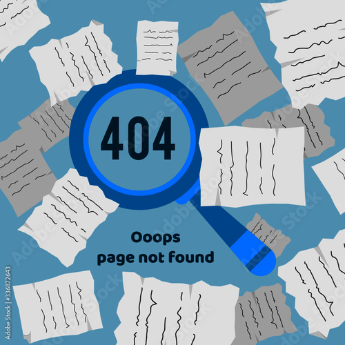404 error paper page not found