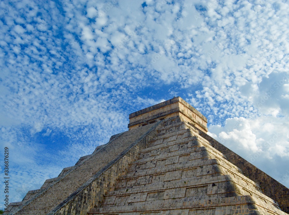 Chichen Itza pyramid in Mexico