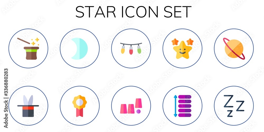 star icon set star icon set