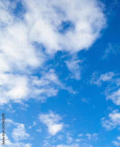 Nature blue sky background with cloud © Jphoto4956