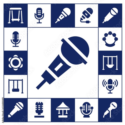 Modern Simple Set of sing Vector filled Icons