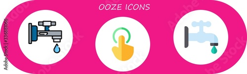 ooze icon set