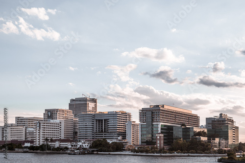 Siriraj Hospital A major government hospital in Bangkok  Thailand situated by the Chao Phraya River.