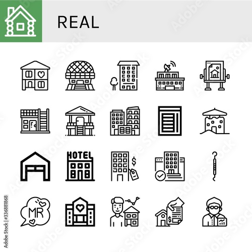 real icon set