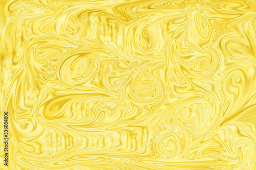 Digital Artistic Abstract Painting Using Liquefying Tool 