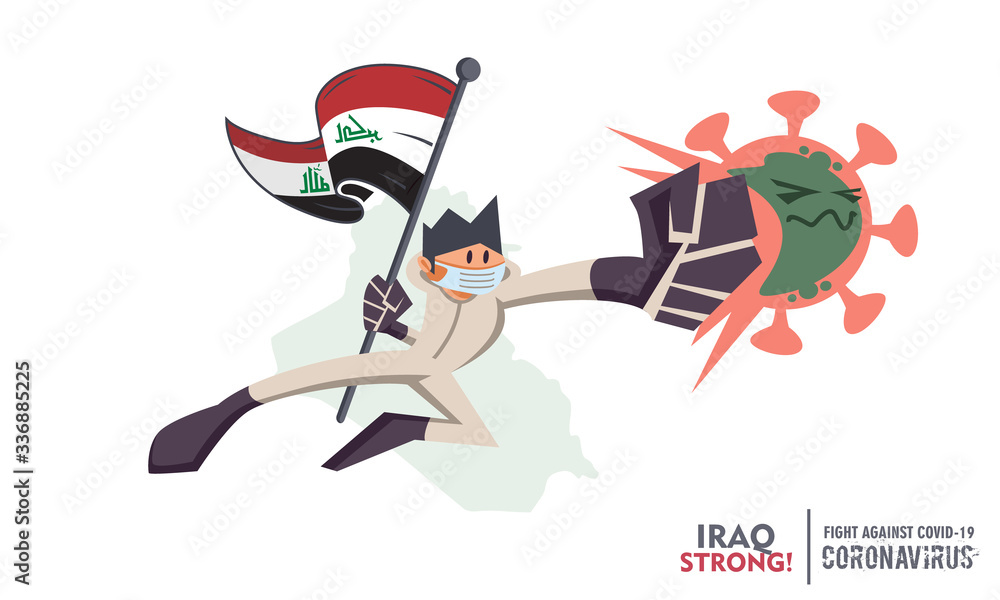 Person with biohazard suit holding national flag fighting coronavirus pandemic or coronavirus outbreak 2019 COVID-19. National map on background. Scalable and editable vector illustration. Person with biohazard suit holding national flag fighting coronavirus pandemic or coronavirus outbreak 2019 COVID-19. National map on background. Scalable and editable vector illustration.