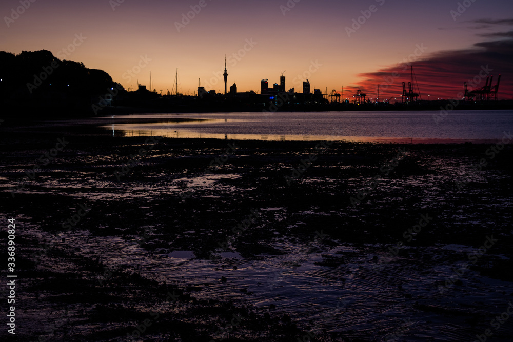 Fototapeta premium Auckland Skyline New Zealand