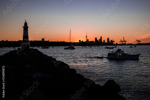 Auckland Skyline New Zealand © saintmichel85